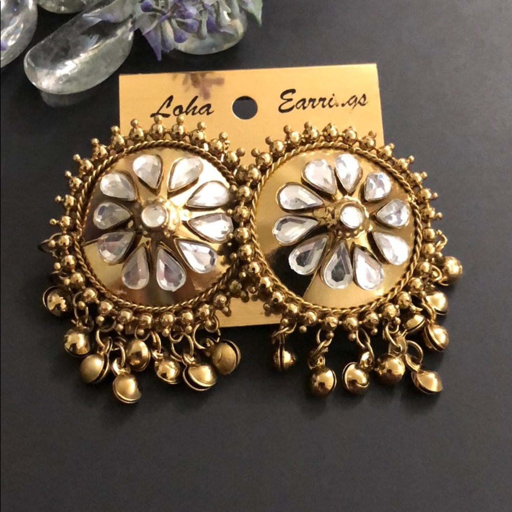 Rajisthani Circle Stud Earrings